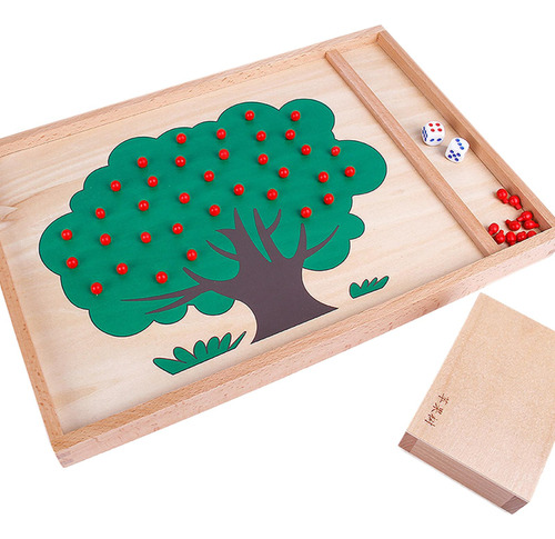 Juguete De Caja De De Madera, Juguete Montessori, Material