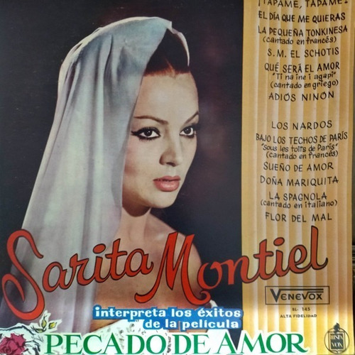 Sara Montiel Cd Exitos De La Pelicula Pecado De Amor