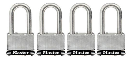 Master Lock Candado, Laminado De Acero Inoxidable De Bloque