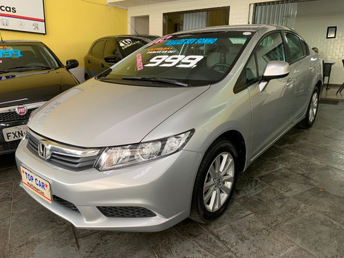 Honda Civic Lxs 1.8 - Flex - Automático - 2014/2015 Completo