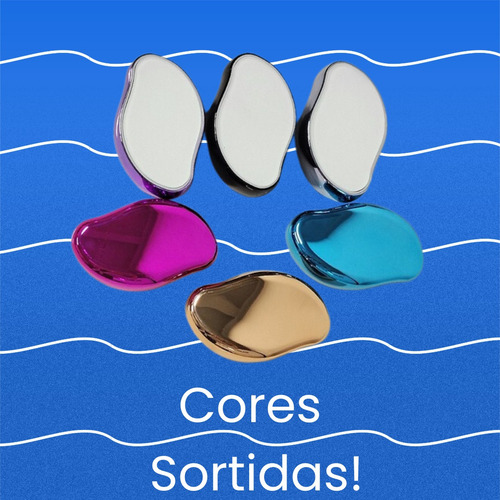 Kit C/28 Depilador Cristal Pedra Esfoliante Indolor