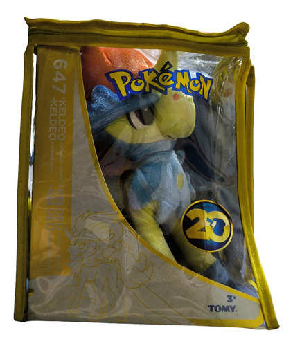 Peluche Pokémon Tomy Aniversario Keldeo