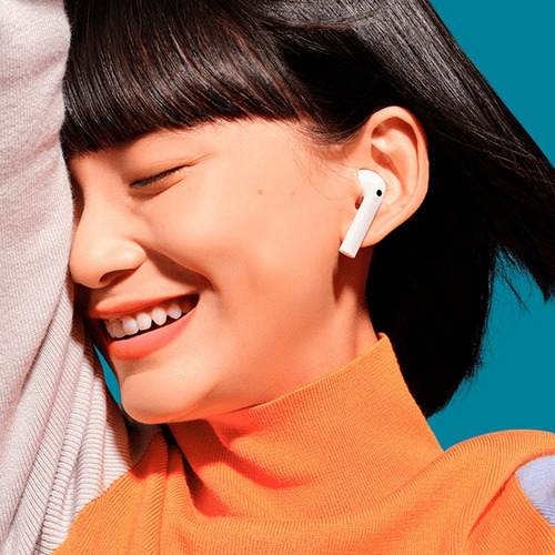 Auriculares in-ear inalámbricos Xiaomi Redmi Buds 3 M2104E1 blanco con luz LED