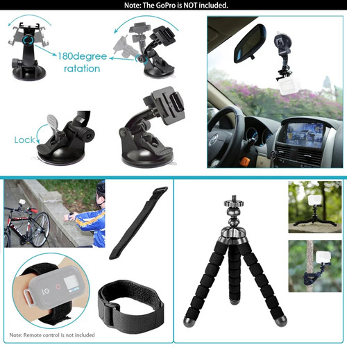 Kit De Cámara De Acción De 50 Piezas Para Gopro Hero 8 Max 7