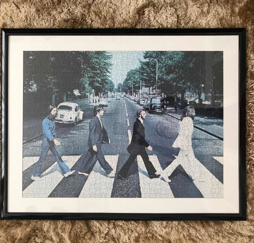 Cuadro Rompecabezas The Beatles - Abbey Road.