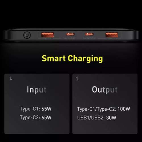 Baseus Blade Power Bank 100w 20000mah Usb C - Notebook Drone
