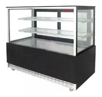 Comprar Vitrinas Expositoras Vidrio Recto Refrigerada 1,80 Mts Fama