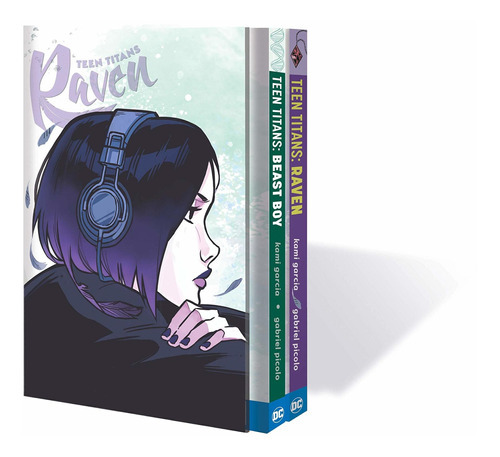 Teen Titans: Raven And Beast Boy Hc Box Set Nuevo