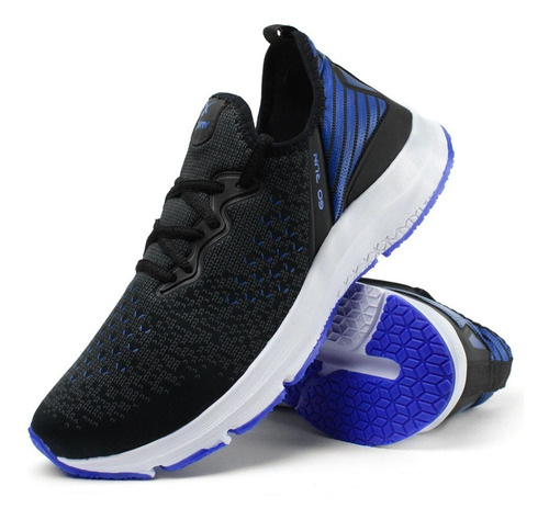 Tênis Masculino Caminhada Sapatofran Com Chinelo E Relógio