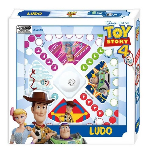 Ludo Toy Story 4 Juego De Mesa  Disney Pixar Original