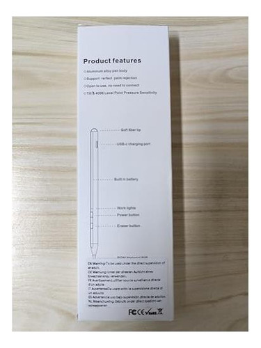 Surface Pro Pen Stylus Para Microsoft: Pluma Superficial Con