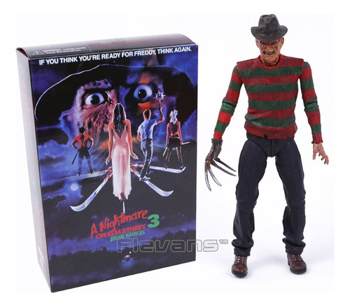 Figura De Acción Coleccionable Neca De Freddy Krueger De 7 P