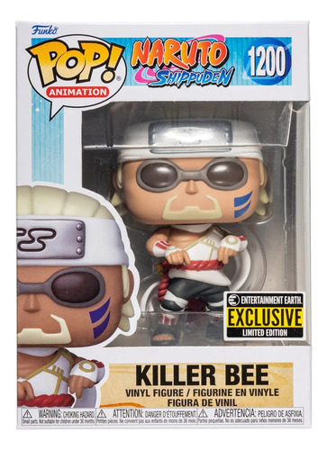 Funko Pop Naruto Shippuden Killer Bee Exclusive