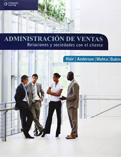 Libro Administracion De Ventas Relaciones Y Sociedades C De