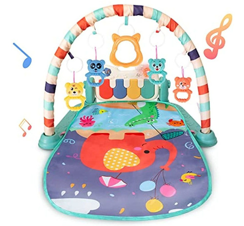 Covtoy Baby Gym Play Mat, Kick And Play Piano Gym Mat Para B