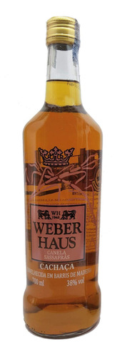 Cachaça Weber Haus Canela Sassafrás 700ml