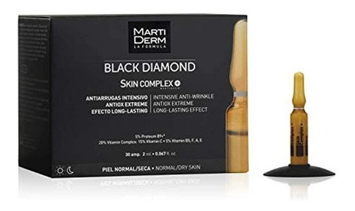 Martiderm Complejo De Piel Diamante Negro Ampollas 30 X 2 Ml