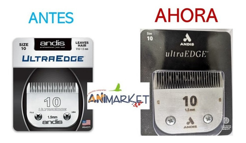 Navaja Andis Ultraedge No. 10 Intercambiable P/rasuradora