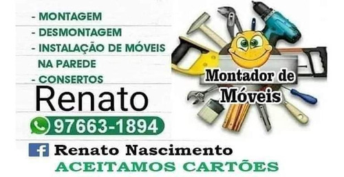 Imagem 1 de 5 de Montador De Móveis Aceito Cartões E Pix.
