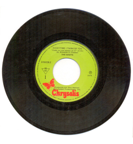 Everytime I Think Of You - Head First - The Babys - 45rpm