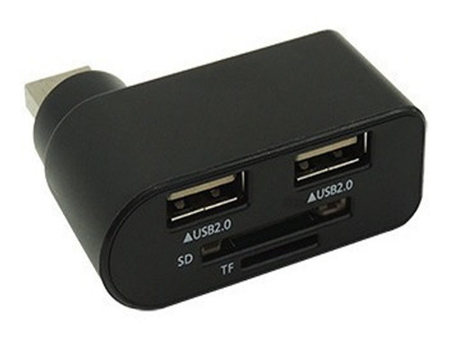 Leitor De Cartão Sd Mini Sd Tf Hub Porta Usb 2.0 Pc Notebook