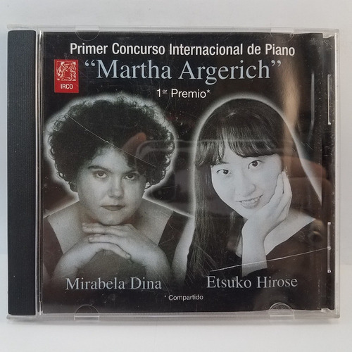 Cd Martha Argerich Concurso - Mirabela Dina - Stsuko Hiros 