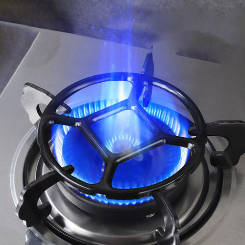 Wok Rack Anéis De Gás Redutor Wok Suporte Fogão A Preto