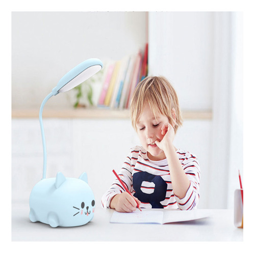 Lámpara De Escritorio Led Plegable Con Carga Usb, Mini Luz N