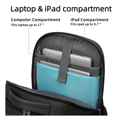 Duslang Mochila Para Portátil De 17 Pulgadas Para Viajes...