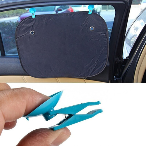 Imagen 6 de 8 de 2 Clips Sujecion Con Ventosa Ventana Auto Camioneta