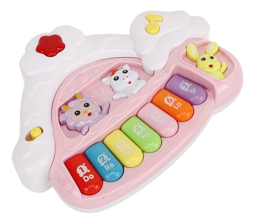 Piano Electrónico De Juguete Para Niños, 7 Teclas, Teclado,