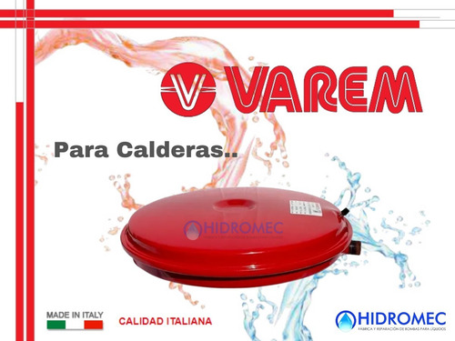 Imagen 4 de 7 de Vaso Expansión Flatvarem 12 Litros Para Caldera Termotanque.