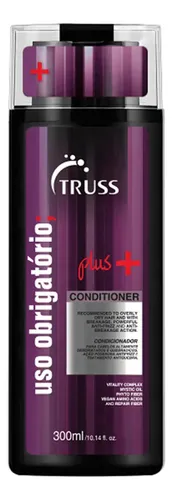 Condicionador Uso Obrigatório Plus+ 300ml Truss Antiquebra