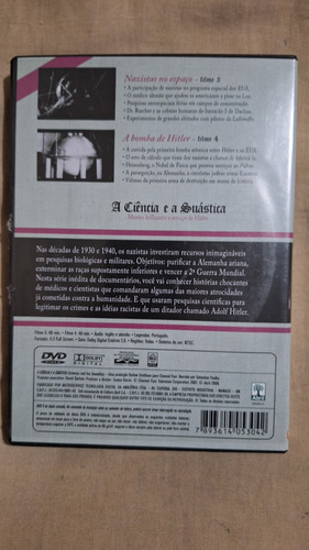 Dvd A Ciência E A Suástica ( Hitler)1 E 2 Super Interessante