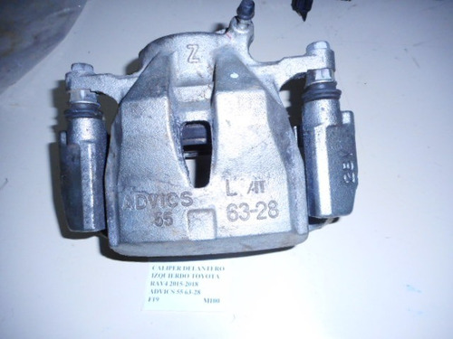 Caliper Delantero Izquierdo Toyota Rav4 2015