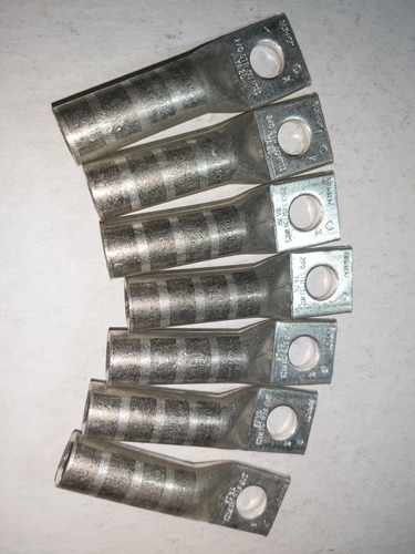 Zapata Terminal Ojo Cobre Estañado 2-0awg 3/8 7pz (Usado)
