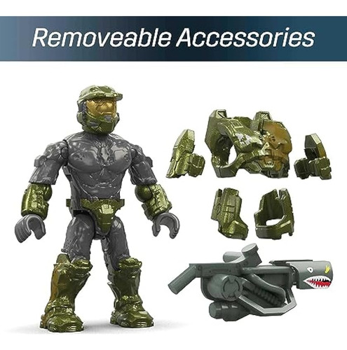 Kit De Construcción Tiroteo En La Compuerta Mega Halo ;o