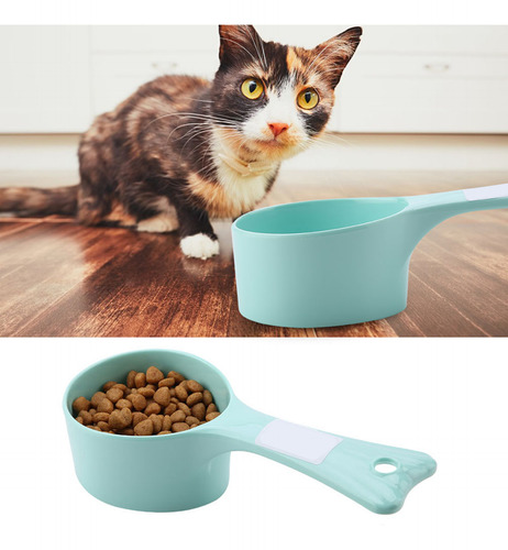 Cuchara Para Mascotas, Taza Medidora De Comida Para Gatos, S