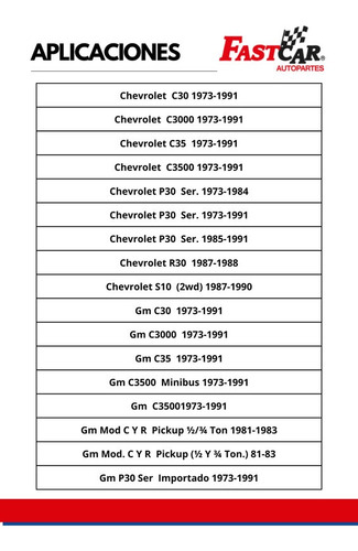Jgo Amortiguadores Traseros Para Gm Mod. C Y R Pickup 81 83