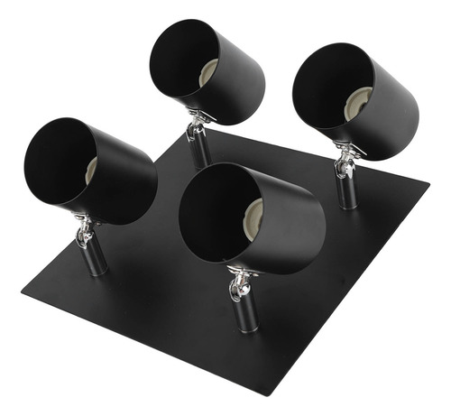 Kit De Iluminación Led De 4 Luces, Negro, 4 Vías