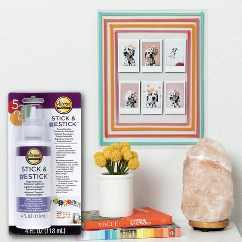 Pegamento Craft Glue Aleene's Stick & Restick, Blanco, Repos