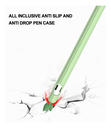 Funda Protectora De Silicona Cute Fruit Stylus (aguacate) Pa