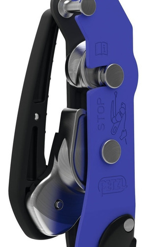 Imagen 4 de 5 de Descensor Petzl Simple Stop Silleta Altura