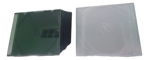 Lote De 20 Cajas De Cd Acrílico Slim (Usado)