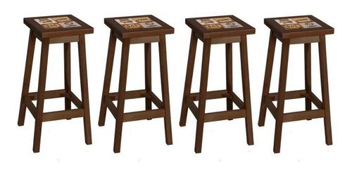 Mesa Jantar Grande Com Dois Bancos E 4 Banquetas