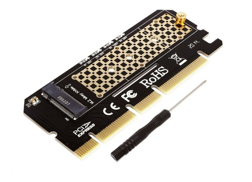 Tarjeta Pci Express 3.0 X16 Slot Para Ssd M.2 Nvme Adaptador