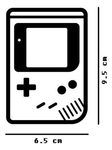 Nintendo Gameboy Brick Sticker Vinil 2 Pzs $135 Mikegamesmx