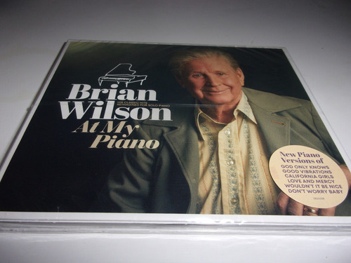 Cd Brian Wilson At My Piano Europeo Nuevo 31d 