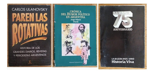 Crónica Del Humor Político En La Argentina Faruk (3 Libros)