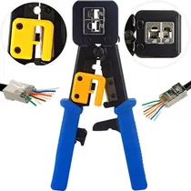 Comprar Alicate Crimpador Crimpar Conector Ez Rj45 Rede Crimpa Fácil